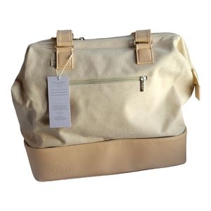 Beis Mini Weekender Bag Beige